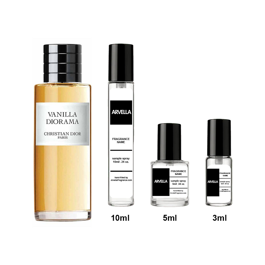Dior Vanilla Diorama Sample 10ml Spray - Arvella Fragrance
